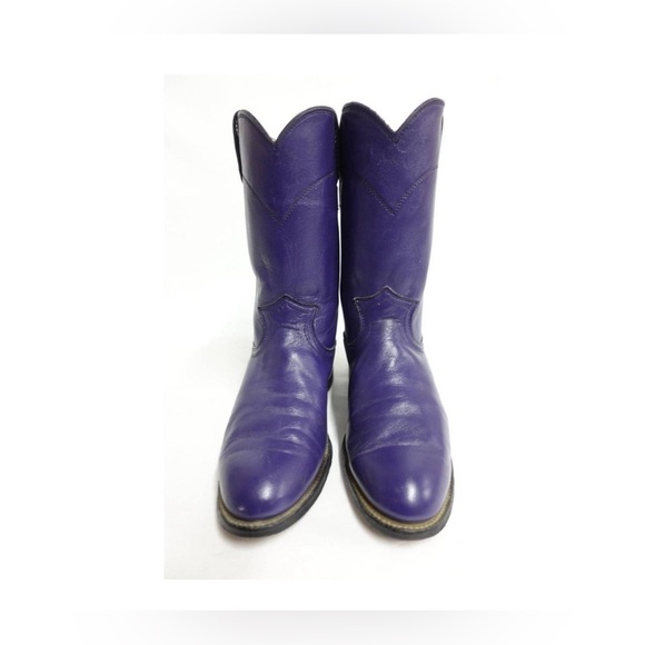 Women’s Justin Purple Roper Boots - Picture 1 of 9